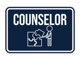 Classic Framed Counselor Wall or Door Sign