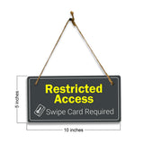 Business & Workplace Decor 5x10 Hanging Plus Wall or Door Sign