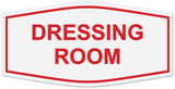 Signs ByLITA Fancy Dressing Room Sign | Durable Plastic | Vibrant Colors | Powerful Foam Tape
