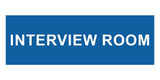 Basic Interview Room Wall or Door Sign