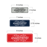Signs ByLITA Standard Anaesthetist Wall or Door Sign