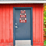 Classic Framed Plus Please Put Tools Back In The Right Place Wall or Door Sign | Home Decor