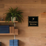 Square Plus Waxing Room — Wall or Door Sign | Treatment Room - Sign