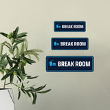 Standard Plus Break Room Door or Wall Sign | Business and Workplace Signage