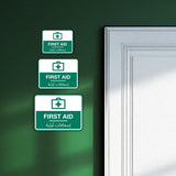 Classic Framed Plus First Aid - إسعافات أولية Door or Wall Sign | Bilingual General Signs - Arabic