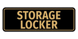 Signs ByLITA Standard Storage Locker Wall or Door Sign