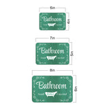 Classic Framed Plus Bathroom Soak Relax Unwind Wall or Door Sign | Home Bathroom Décor