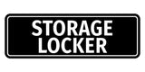 Signs ByLITA Standard Storage Locker Wall or Door Sign