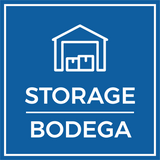 Signs ByLITA Square Storage Wall or Door Sign | Spanish Bilingual Business And Office Signs
