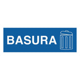Signs ByLITA Basic Basura Wall or Door Sign