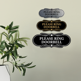 Signs ByLITA Designer Please Ring Doorbell Wall or Door Sign