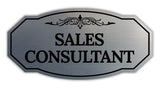 Signs ByLITA Victorian Sales Consultant Graphic Wall or Door Sign