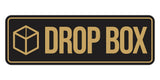 Standard Drop Box Wall or Door Sign (Multipack)