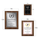 Shooting Customizable Wooden Award Plaque | Easel Mount Option | Achievement and Recognition Personalizable Plaques