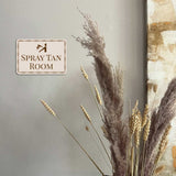 Classic Framed Plus Spray Tan Room — Wall or Door Sign | Treatment Room - Sign