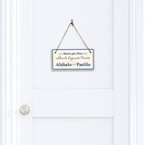 Spanish Inspirational Faith Phrases - 5 x 10" Hanging Signs