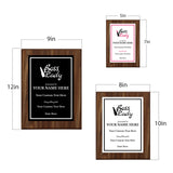 Boss Lady Customizable Award Plaque | Easel Mount Option | Achievement and Recognition Personalizable Plaques