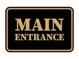 Signs ByLITA Classic Framed Main Entrance Wall or Door Sign