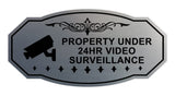 Victorian Property Under 24Hr Video Surveillance (Camera) Wall or Door Sign