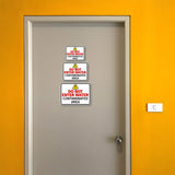 Classic Framed Plus Do Not Enter Water – Contaminated Area Door or Wall Sign | Miscellaneous Warning Signs - Industrial & Construction