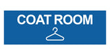 Basic Coat Room Wall or Door Sign