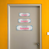 Standard Plus Pardon My Spanglish Door or Wall Sign | Funny Spanish Signs For Stores & Businesses