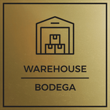Signs ByLITA Square Warehouse Door or Wall Sign | Spanish Bilingual Warehouse Signs