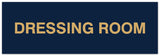 Signs ByLITA Basic Dressing Room Sign - Laser-Engraved Lettering | Durable ABS Plastic | Vibrant Colors | Powerful Foam Tape