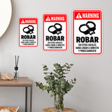 Portrait Round Plus Robar En Estos Locales Dará Lugar a Arresto y Procesamiento Wall or Door Sign | Spanish Shoplifting Retailer Signage