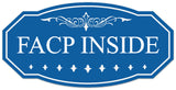 Signs ByLITA Victorian FACP Inside Wall or Door Sign - Easy Installation | Durable Wall or Door