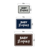 Signs ByLITA Classic Framed Baby Sleeping Wall or Door Sign
