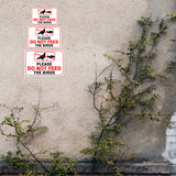 Classic Framed Plus Please Do Not Feed The Birds Door or Wall Sign | Warning Signage