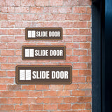 Standard Plus Slide Door Wall or Door Sign | Business and Workplace Signage