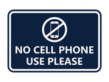 Classic Framed No Cell Phone Use Please