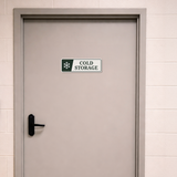 Standard Plus Cold Storage — Wall or Door Sign | Specialist Room - Sign