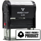 All Quality Forest-Friendly Product Self-Inking Rubber Stamp