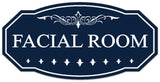 Signs ByLITA Victorian Facial Room Wall or Door Sign - Easy Installation | Durable Wall or Door