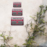 Classic Framed Plus Protected By the Constitution and a Loaded Magazine Door or Wall Sign | Home Security