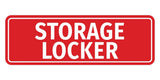 Signs ByLITA Standard Storage Locker Wall or Door Sign