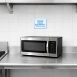 Classic Framed Plus Please Clean Equipment After Each Use Door or Wall Sign | Hygiene and Safety Signage