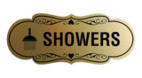 Signs ByLITA Designer Showers Wall or Door Sign