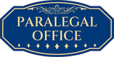 Victorian Plus Paralegal Office Wall or Door Sign | Legal and Courtroom Decoration