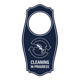 Signs ByLITA Cleaning in Progress Door Hanger