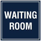 Signs ByLITA Square Waiting Room Sign - Easy Installation | Durable Material