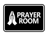Classic Framed Prayer Room Wall or Door Sign