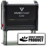 All Quality Locally Sourced Product Self-Inking Rubber Stamp