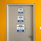 Square Plus Gaming In Progress Do Not Disturb Wall or Door Sign | Easy Installation | Gaming Room Signage