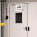 Classic Framed Plus CCTV Room — Authorized Personnel Only — Wall or Door Sign | Specialist Room - Sign
