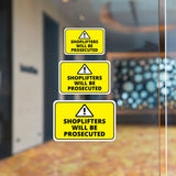 Classic Framed Plus Shoplifters Will Be Prosecuted Wall or Door Sign | Safety Warning Signage