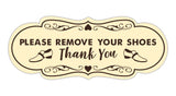 Designer Please Remove Your Shoes Thank You (Loafers) Wall or Door Sign